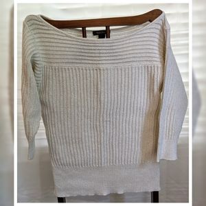 White House Black Market 3/4 Sleeve Sweater